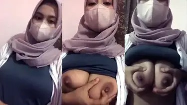 Bokep Jilbab Kiriman Pap Toket Montok Viral 2026 poster